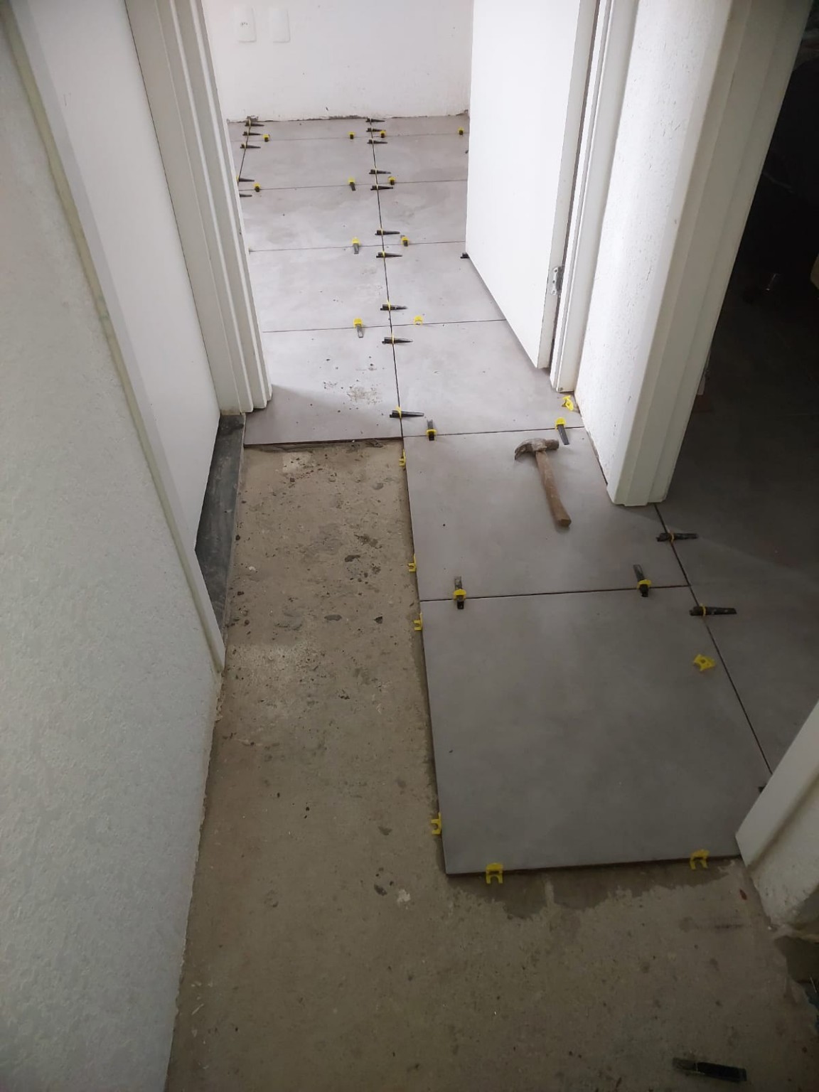 Assentamento de piso